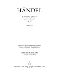 Concerto grosso in G minor Op.6/6 (HWV 324) (Cello/Bass)