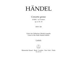 Concerto grosso in D minor Op.6/10 (HWV 328) (Cembalo)