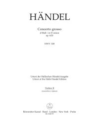 Concerto grosso in D minor Op.6/10 (HWV 328) (Violin II)