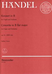 Concerto for Organ in B-flat major Op.7/1 (HWV 306) (Full Score, paperback)