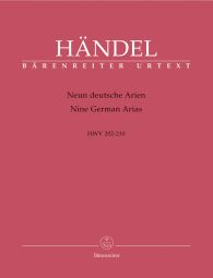 Nine German Arias (HWV 202-210)