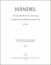 O Sing Unto The Lord (HWV 249a) (Organ)