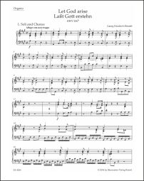 Let God Arise (HWV 256b) (Organ)