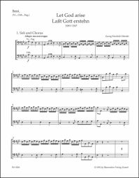 Let God Arise (HWV 256b) (Cello/Bass)