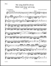 My Song Shall Be Alway (HWV 252) Chandos Anthem No.7 (Oboe)