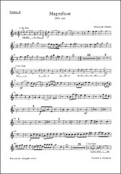 Magnificat SWV 468 (Violin II)