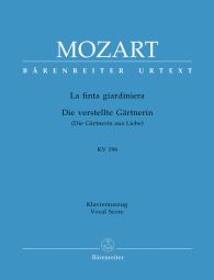La finta giardiniera (K.196) (Vocal Score)