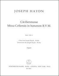 Missa Cellensis (Cecilia Mass) (Hob.XXII:5) (Organ)