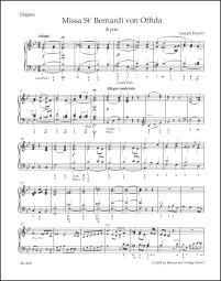 Missa Sancti Bernardi von Offida (Heilig Mass) (Hob.XXII:10) (Organ)