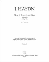 Missa Sancti Bernardi von Offida (Heilig Mass) (Hob.XXII:10) (Violin II)