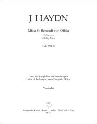 Missa Sancti Bernardi von Offida (Heilig Mass) (Hob.XXII:10) (Cello)