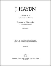Concerto for Trumpet in E-flat major (Hob.VIIe:1) (Violin II)
