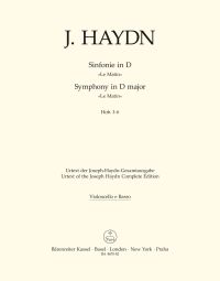 Symphony No.6 in D major (Hob.I:6) Le Matin (Cello/Double Bass)