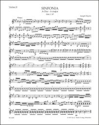 Symphony No.87 in A major (Hob.I:87) (Violin II)