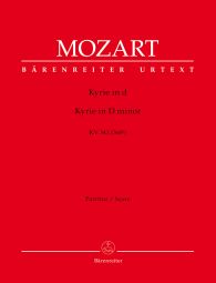 Kyrie in D minor (K.341) (Full Score)
