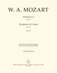 Symphony No.17 in G major (K.129) (Cello/Bass)