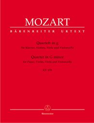 Piano Quartet in G minor (K.478) (Score & Parts)