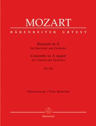 Concerto for Clarinet in A major (K.622) (Clarinet in A & Piano)