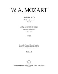 Symphony No.35 in D major (K.385) (Haffner) (Violin II)