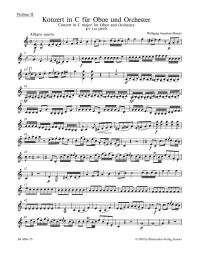 Concerto for Oboe in C major (K.314) (Violin II)