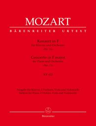 Concerto for Piano No.11 in F major (K.413) (Chamber Edition, Score & Parts)