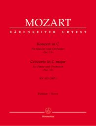 Concerto for Piano No.13 in C major (K.415) (Full Score)