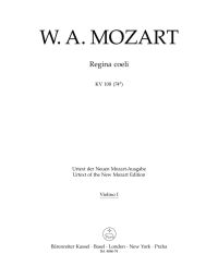 Regina coeli in C major (K.108) (Violin I)