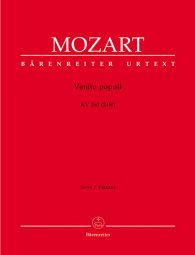 Venite populi in D major (K.260) (Full Score)