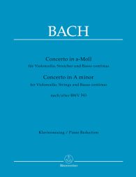 Concerto for Violoncello in A minor after BWV 593 (Cello & Piano)