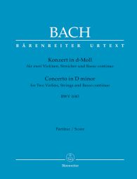 Double Concerto for Two Violins in D minor (BWV 1043) (Full Score, paperback)