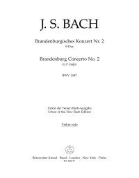 Brandenburg Concerto No.2 in F major (BWV 1047) (Violin Solo)