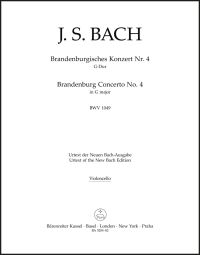 Brandenburg Concerto No.4 in G major (BWV 1049) (Cello)