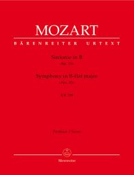 Symphony No.33 in B-flat major (K.319) (Full Score)