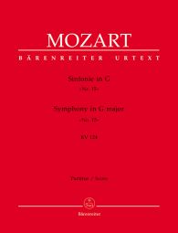 Symphony No.15 in G major (K.124) (Full Score)