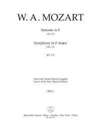 Symphony No.13 in F major (K.112) (Wind Set)