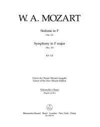 Symphony No.13 in F major (K.112) (Cello/Bass)