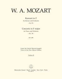 Concerto for Piano No.19 in F major (K.459) (Violin II)