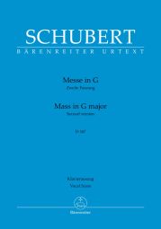 Mass in G major D 167 (Second Version) (Vocal Score)