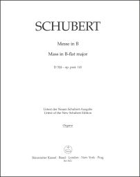 Mass in B-flat major Op.post.141 D 324 (Organ)