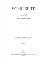 Mass in B-flat major Op.post.141 D 324 (Violin I)
