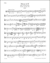 Mass in B-flat major Op.post.141 D 324 (Viola)