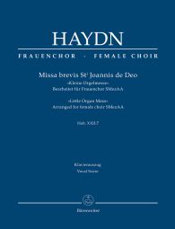 Missa brevis St Joannis de Deo (Little Organ Mass) (Hob.XXII:7) (Vocal Score)