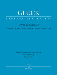 Orfeo ed Euridice (Vienna version 1762) (Vocal score)