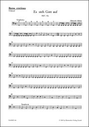 Symphoniae Sacrae II, No. 16: Es steh Gott auf (SWV 356) Basso Continuo