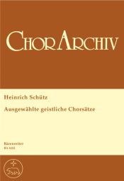Selected Sacred Choral Settings