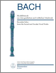 Recorder Solos from Sacred and Secular Vocal Works