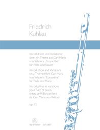 Introduction and Variations Op.63 on a Theme from Carl Maria von Weber's Euryanthe (Flute & Piano)