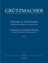 Technology of Violoncello Playing Op.38. Twenty-four Etudes for Violoncello solo