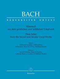 Flute Solos from the Sacred and Secular Vocal Works Volume 1