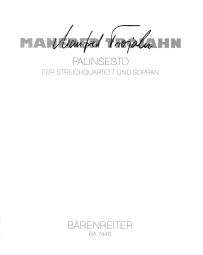 Palinsesto for String Quartet & Soprano (Score)